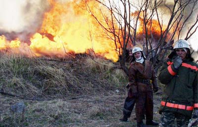 В Забайкалье введен режим ЧС из-за лесных пожаров. Фото ИТАР-ТАСС